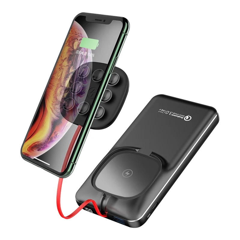2 in 1 Best power bank Wireless charger power bank mobile phone 18W PD fast charger PHONE HOLDER
2 in 1 Best power bank Wireless charger power bank mobile phone 18W PD fast charger PHONE HOLDER