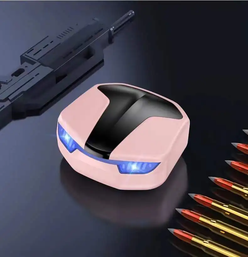 TWS Y9 Noise Cancelling Wireless Blue tooth Gaming Headset LED Battery Mini Wireless Earphones with Game Atmosphere Light, Pink/yellow/royal blue
TWS Y9 Noise Cancelling Wireless Blue tooth Gaming Headset LED Battery Mini Wireless Earphones with Game Atmosphere Light, Pink/yellow/royal blue