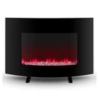 35 inch wall hanging fireplace decorative tv and media electric fireplace