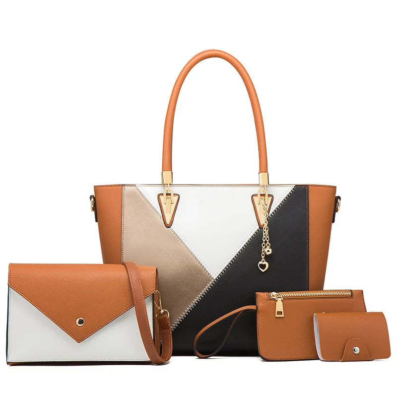 Custom Logo 2021High Quality Leather 4 pcs Hand Bag Sets Lady Luxury Handbags for Women Tote Bag Handbags Sets, Customizable
Custom Logo 2021High Quality Leather 4 pcs Hand Bag Sets Lady Luxury Handbags for Women Tote Bag Handbags Sets, Customizable