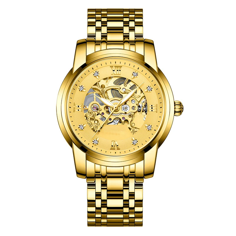 Gold Mechanical Watch Mechanical Mens Watch Luxury Mechanical Watches For Men
Gold Mechanical Watch Mechanical Mens Watch Luxury Mechanical Watches For Men