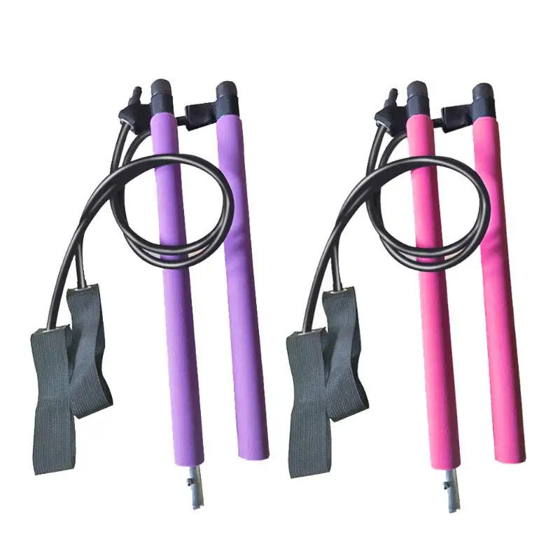 Multi-functional Yoga Pull Rods Portable Gym Pilates Bar with Resistance Band for Chest-expanding Fitness Workout
Multi-functional Yoga Pull Rods Portable Gym Pilates Bar with Resistance Band for Chest-expanding Fitness Workout