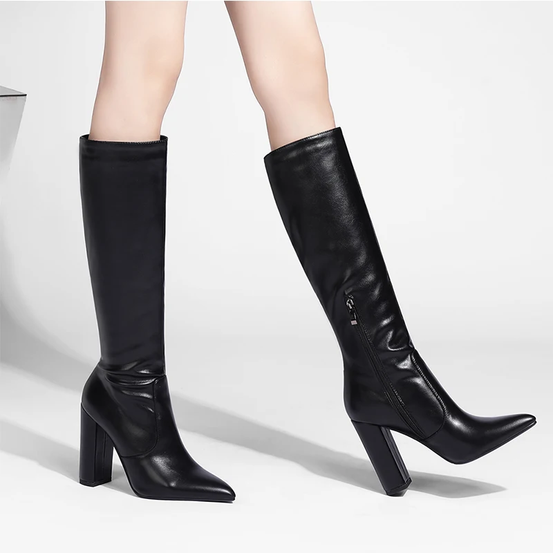 WETKISS 2020 Latest Design Fashion Shoes Handmade High Block Heel Boots Women Shoes Long Boots Knee High Boots Wholesale
WETKISS 2020 Latest Design Fashion Shoes Handmade High Block Heel Boots Women Shoes Long Boots Knee High Boots Wholesale