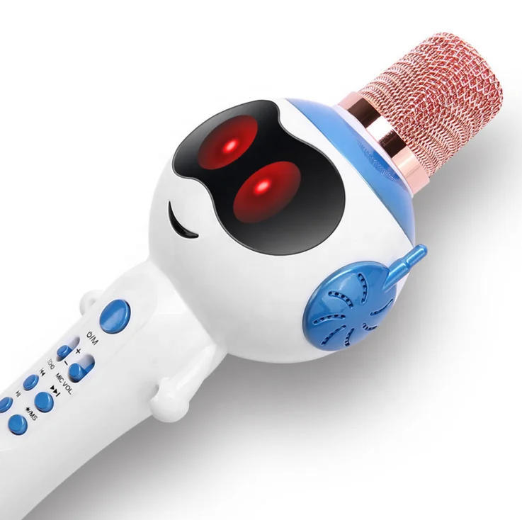 Children wireless Microphone Bt Karaoke support TF LED Light Sound change Handheld kid Condenser Microphone for music t
Children wireless Microphone Bt Karaoke support TF LED Light Sound change Handheld kid Condenser Microphone for music t