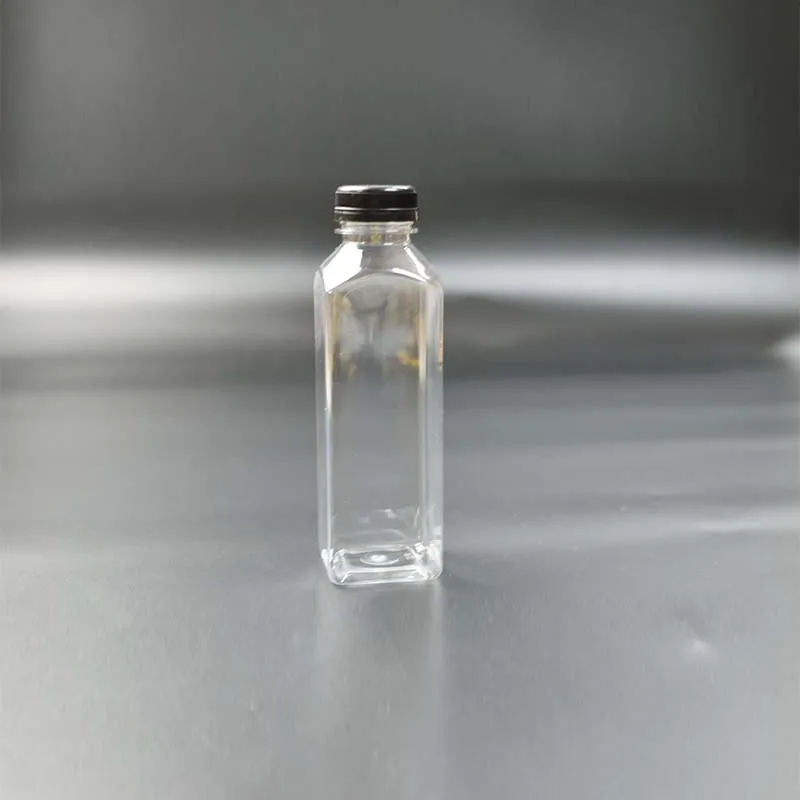 350Ml Square Empty Container PET Milk Tea Plastic Bottle With Screw Cap Or Aluminum Cover For Candy Tea
350Ml Square Empty Container PET Milk Tea Plastic Bottle With Screw Cap Or Aluminum Cover For Candy Tea