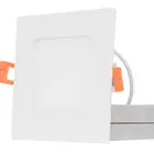 ETL led recessed square/round led panel light 9w 12w 15w 18w