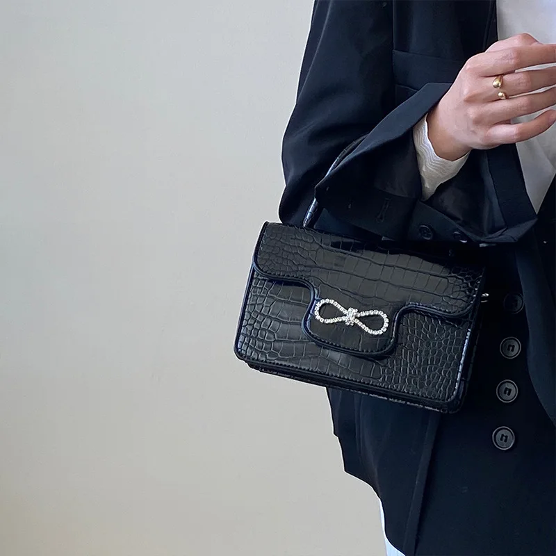 Crossbody Bag Mini Shoulder Bag Small Square Leather Handbag Cute Messenger Bag Crocodile Pattern Top Handle Clutch Tiny
Crossbody Bag Mini Shoulder Bag Small Square Leather Handbag Cute Messenger Bag Crocodile Pattern Top Handle Clutch Tiny