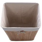 Laundry Bag Collapsible Frame With Canvas Bamboo Laundry Bag Laundry Basket