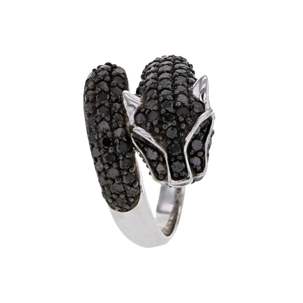 Prestigious Hiphop Panther Black Spinel 925 Ring Man Jewelry Sterling Silver Leopard Animal Men Cocktail Rings
Prestigious Hiphop Panther Black Spinel 925 Ring Man Jewelry Sterling Silver Leopard Animal Men Cocktail Rings