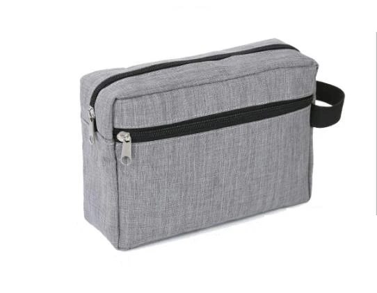 Double-layer men's cosmetic bag Customized multifunctional waterproof Oxford cloth travel bag storage toilet bag with handle
Double-layer men's cosmetic bag Customized multifunctional waterproof Oxford cloth travel bag storage toilet bag with handle