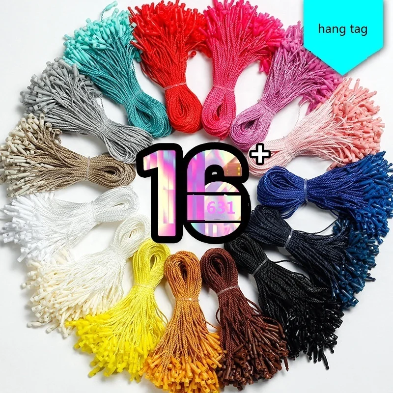 bag garment shoes hang tag string snap lock fastener hook ties for price hang tag, Whtie string / black rope/ customized color
bag garment shoes hang tag string snap lock fastener hook ties for price hang tag, Whtie string / black rope/ customized color