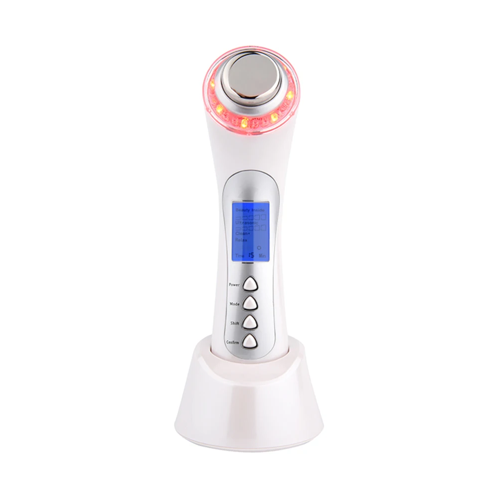 beuty care Amazon hot Ultrasonic led beauty skin device light therapy ultrasonic neck beauty service facial massager, White
beuty care Amazon hot Ultrasonic led beauty skin device light therapy ultrasonic neck beauty service facial massager, White