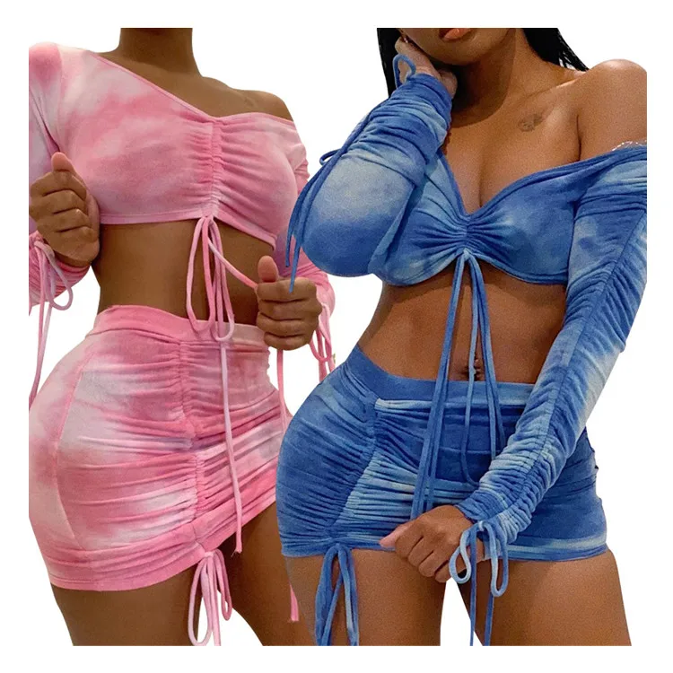 Fashion Printing And Dyeing Suit Skirt Tube Top Short Skirt European And American Women'S Plus Size Two-Piece Suit, 5 colors
Fashion Printing And Dyeing Suit Skirt Tube Top Short Skirt European And American Women'S Plus Size Two-Piece Suit, 5 colors