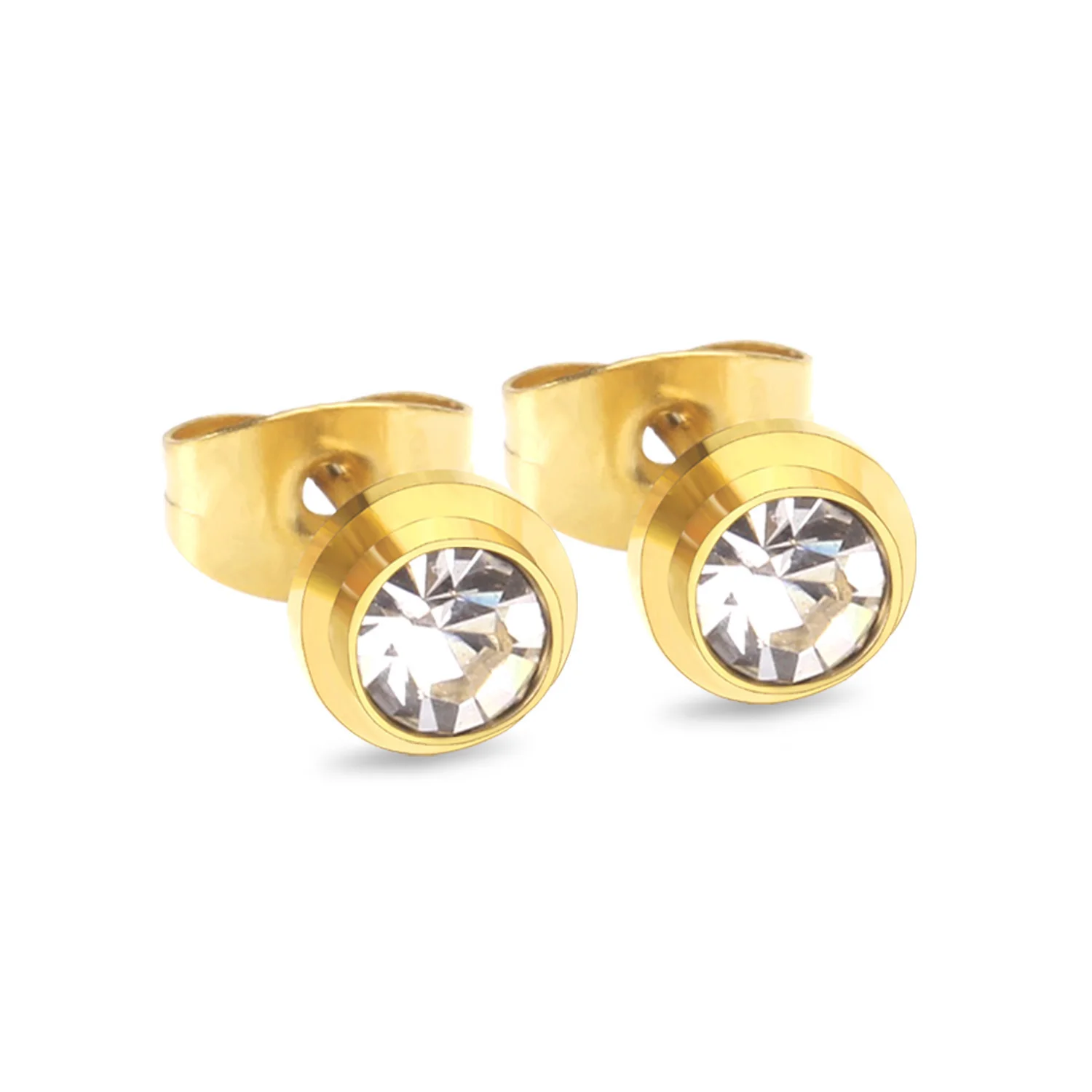 Hainon 18k gold plated New Arrival rose gold plated crystal earrings stainless steel stud Earrings Women wholesale
Hainon 18k gold plated New Arrival rose gold plated crystal earrings stainless steel stud Earrings Women wholesale