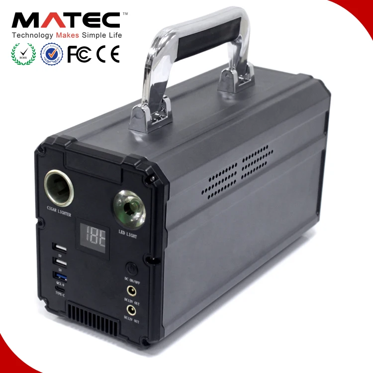 330Wh CPAP Backup power station UPS Supply 110V AC Outlet, QC3.0 USB, 12V DC, LED Flashlight for Camping, Home, Emergency - ANKUX.COM