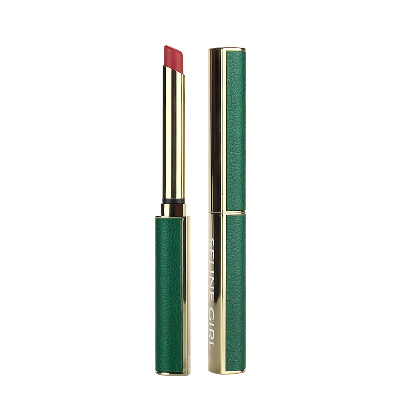 New design slim high heel shape lipstick peach plum red lips makeup longwear waterproof hydrating matte color make up lip stick
New design slim high heel shape lipstick peach plum red lips makeup longwear waterproof hydrating matte color make up lip stick