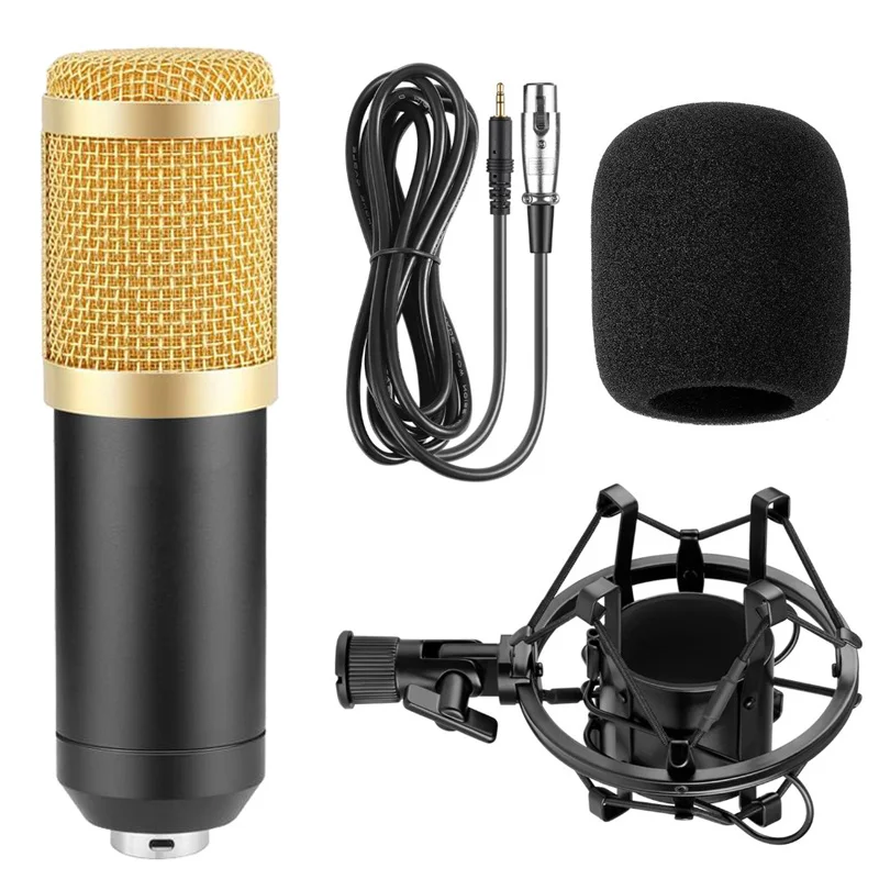 Factory wholesale BM800 desktop pc condenser microphone set with microphone shock mount
Factory wholesale BM800 desktop pc condenser microphone set with microphone shock mount