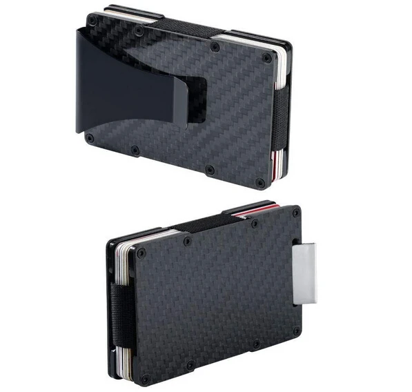 2019 Fashion Pull Out Tab Design Carbon Fiber Card Holder Aluminum Slim Short Card Holder RFID Blocking Card Wallet
2019 Fashion Pull Out Tab Design Carbon Fiber Card Holder Aluminum Slim Short Card Holder RFID Blocking Card Wallet