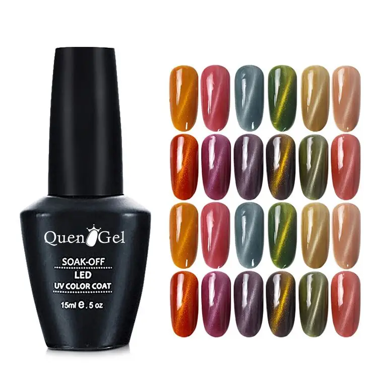 customize your private label logo wholesale 3d magnetic cat eye color uv gel nail polish, Hot 6colors for selection
customize your private label logo wholesale 3d magnetic cat eye color uv gel nail polish, Hot 6colors for selection