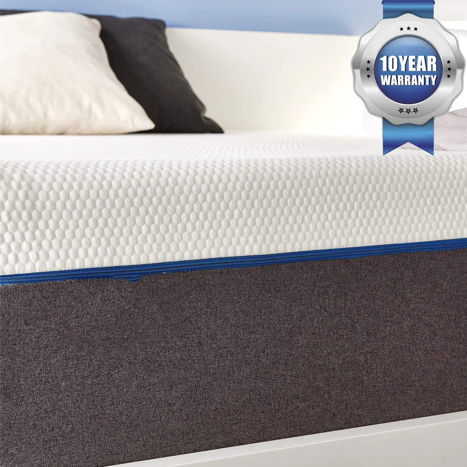 Super memory foam mattress with cover