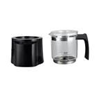 240 ミリリットルステンレス鋼ポンプミルク泡立て器クリーマー泡カプチーノ 400ml コーヒーダブルメッシュ泡