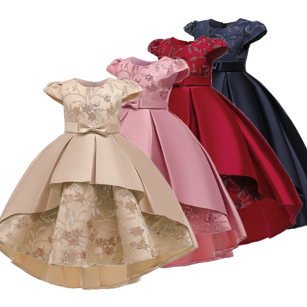Kids Flower clothes with bow Wholesale Fashion Birthday Party Wedding Princess Little Girls Dresses, Picture shows or customized
Kids Flower clothes with bow Wholesale Fashion Birthday Party Wedding Princess Little Girls Dresses, Picture shows or customized