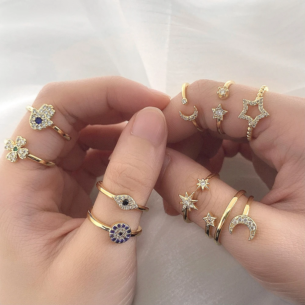 Factory Wholesale Trendy Gold Plated Men'S Argolas Elegant Turkey Evil Eyes Thin Finger Rings
Factory Wholesale Trendy Gold Plated Men'S Argolas Elegant Turkey Evil Eyes Thin Finger Rings