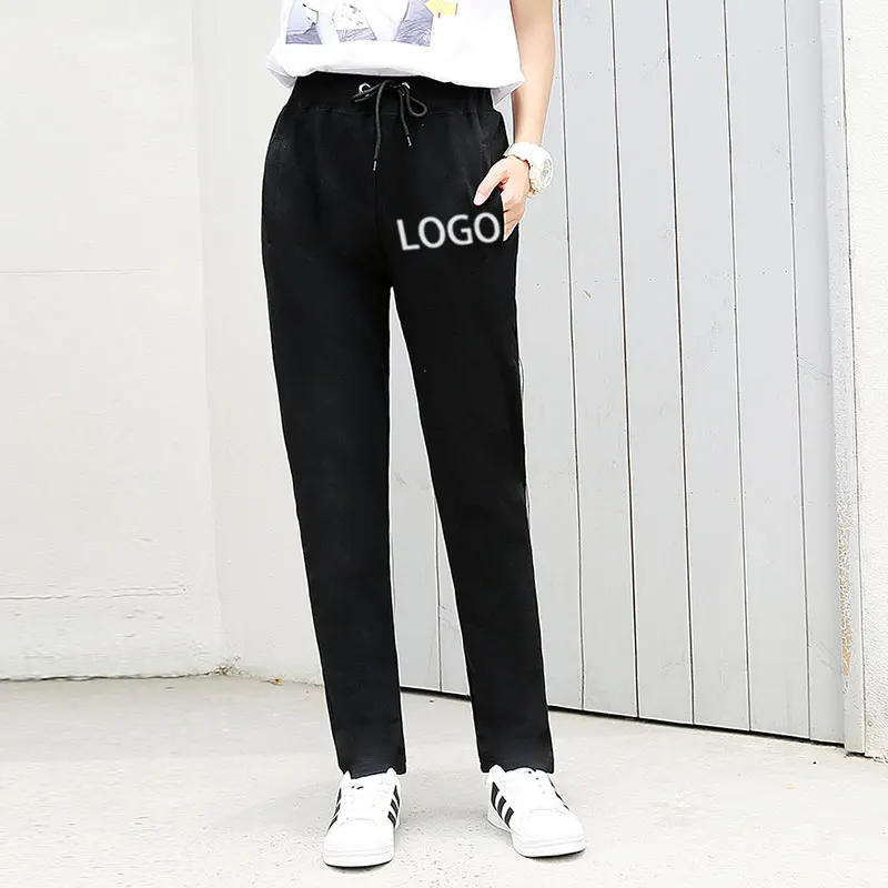 Fashion Drawstring 100%Cotton Casual Sweat Pants Oem Loose Female Bottom Black Plus 5XL Size Casual Trousers Women
Fashion Drawstring 100%Cotton Casual Sweat Pants Oem Loose Female Bottom Black Plus 5XL Size Casual Trousers Women