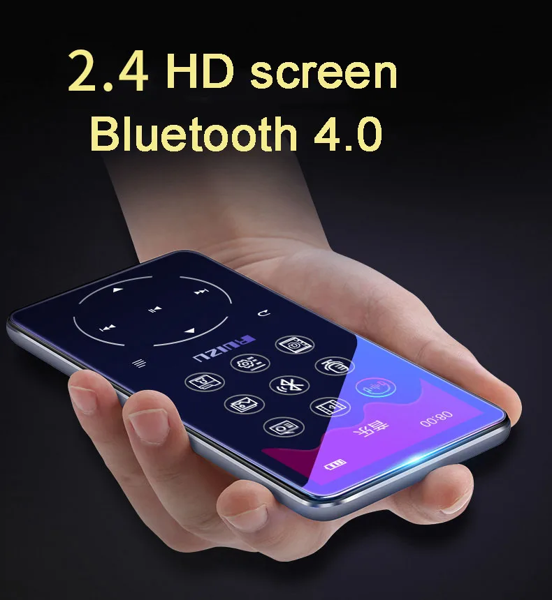 OEM Bt MP3 Player 2.4 inch Touch Screen FM Radio out-speaker Voice Recorder E-Book Portable Audio Video player Audio MP3
OEM Bt MP3 Player 2.4 inch Touch Screen FM Radio out-speaker Voice Recorder E-Book Portable Audio Video player Audio MP3