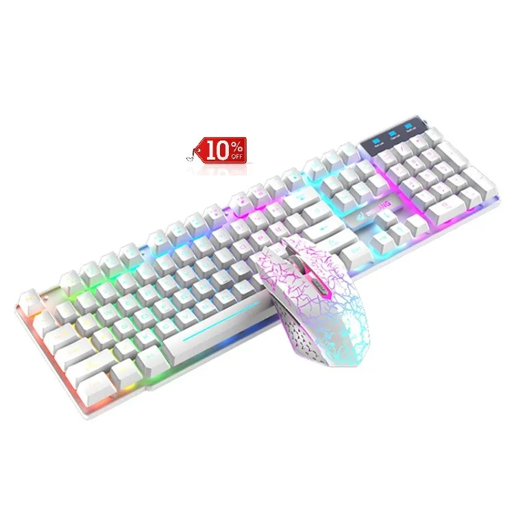 Hot Professional High Quality T3 Wireless Charging Gaming Lighted Keyboard and Mouse Set for computer laptop
Hot Professional High Quality T3 Wireless Charging Gaming Lighted Keyboard and Mouse Set for computer laptop