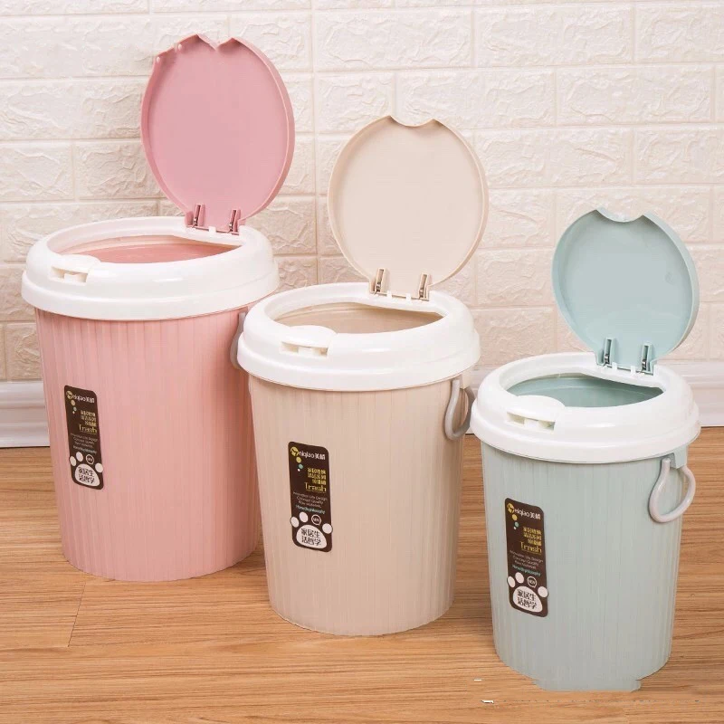 Press Customization Creative Round Kitchen Toilet Trash Cans Plastic Bin Dustbin, Pink,blue,khaki
Press Customization Creative Round Kitchen Toilet Trash Cans Plastic Bin Dustbin, Pink,blue,khaki