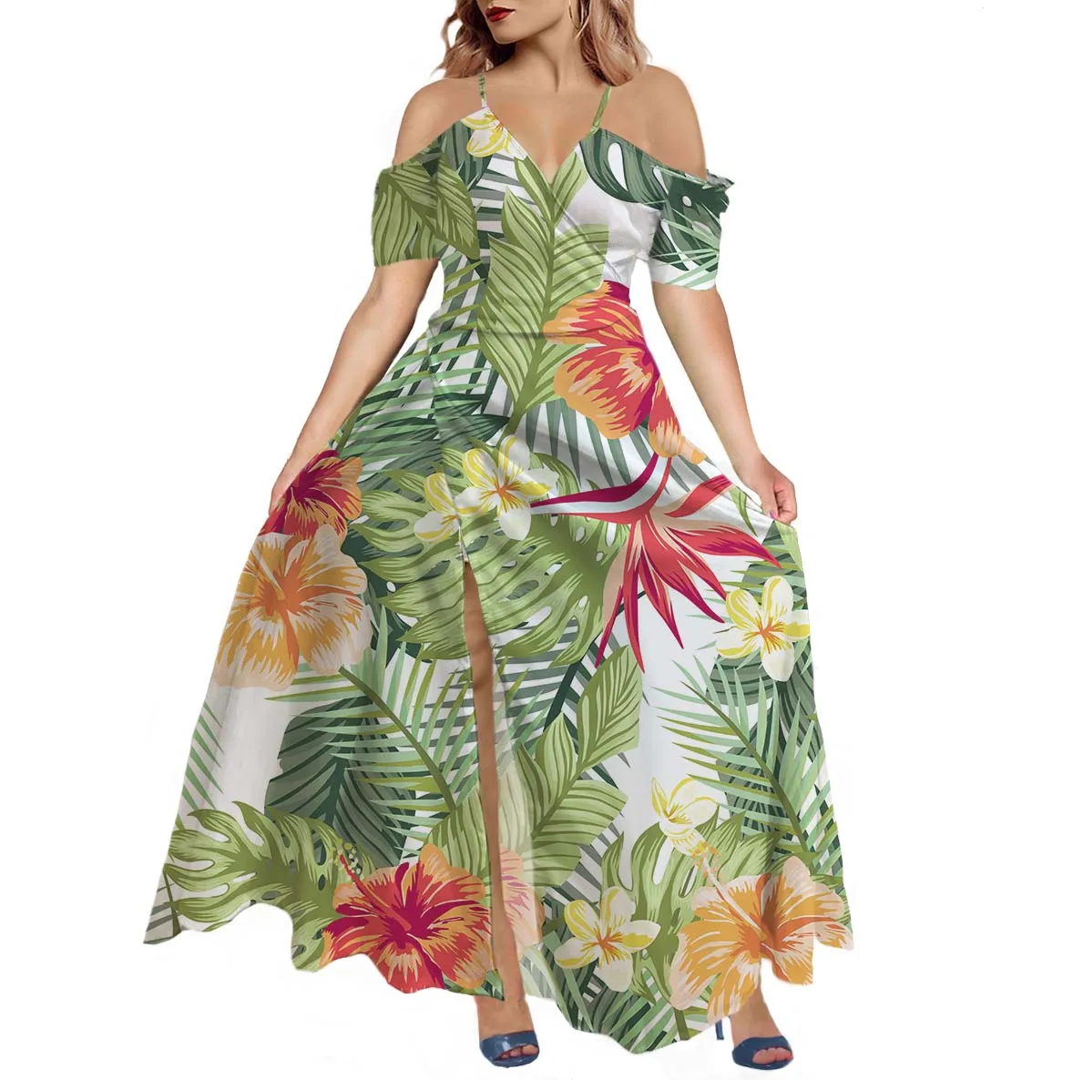 Luxury Floral Hibiscus Flower Tropical Maxi Dresses Women Long Elegant Dresses Women Ladies Long Women Dresses Elegant, Customized color
Luxury Floral Hibiscus Flower Tropical Maxi Dresses Women Long Elegant Dresses Women Ladies Long Women Dresses Elegant, Customized color