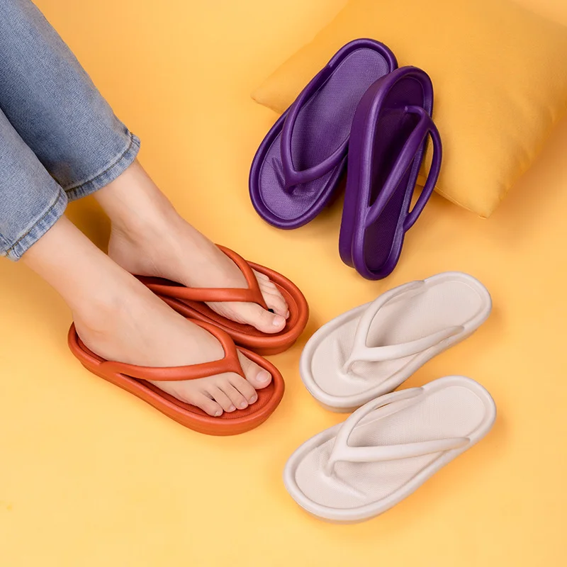 EVA Anti-slip Female Slides Thick fashion Sandals Hot selling Slippers High Platform Unisex Flip Flops for Woman Wholesale Price
EVA Anti-slip Female Slides Thick fashion Sandals Hot selling Slippers High Platform Unisex Flip Flops for Woman Wholesale Price