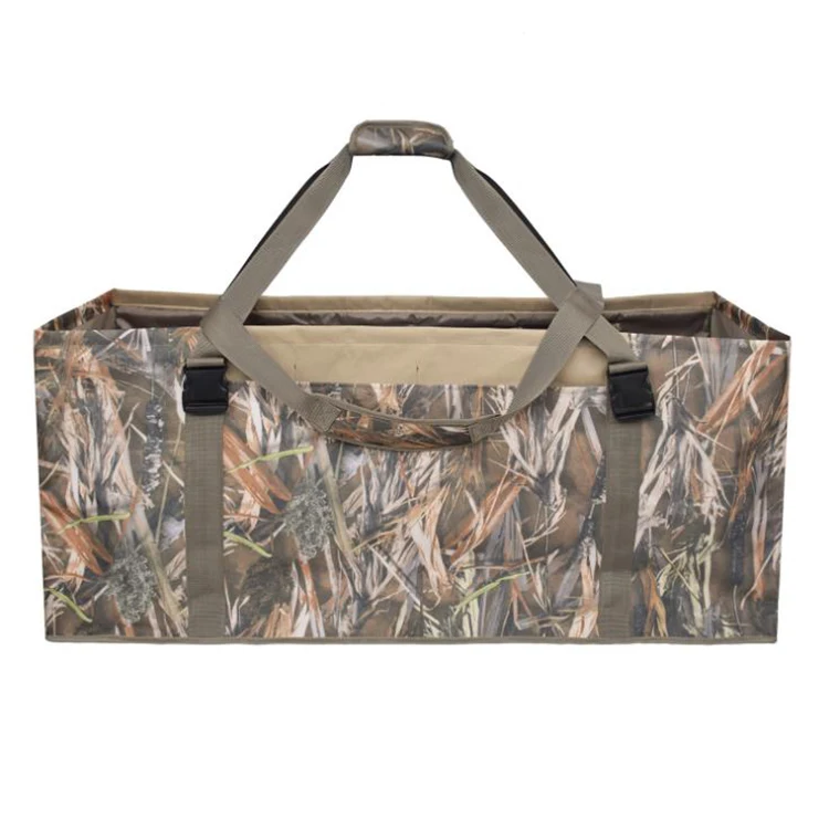 Outdoor hunting 12-slot duck bait tote bag adjustable strap protection, Camouflage
Outdoor hunting 12-slot duck bait tote bag adjustable strap protection, Camouflage