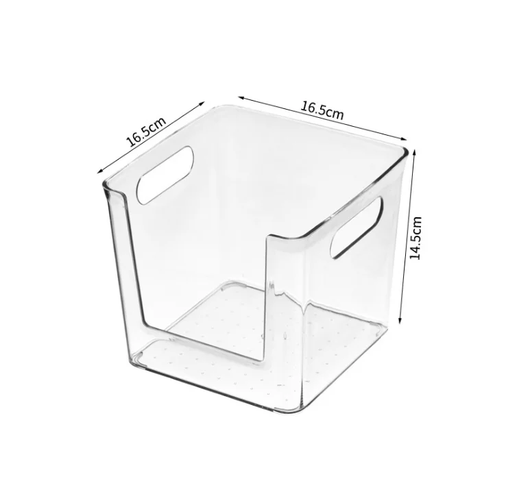 Fashion PET U-shape designed transparent storage box plastic clear storage container
Fashion PET U-shape designed transparent storage box plastic clear storage container