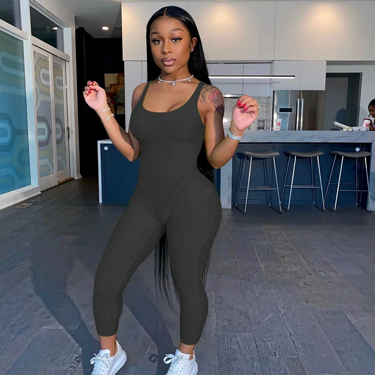 2021 Women Clothing Sexy Gauze Solid One Piece Jumpsuits Casual Trendy Sleeveless U Neck Jumpsuit For Summer Sets, Fluorescent green,rose red,black
2021 Women Clothing Sexy Gauze Solid One Piece Jumpsuits Casual Trendy Sleeveless U Neck Jumpsuit For Summer Sets, Fluorescent green,rose red,black