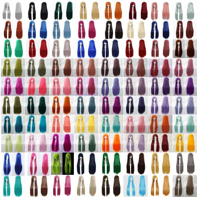 ecowalson 100Cm Long Staight Cosplay Wig Heat Resistant Synthetic Hair Anime Party wigs colourful
ecowalson 100Cm Long Staight Cosplay Wig Heat Resistant Synthetic Hair Anime Party wigs colourful