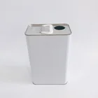 China Factory Custom 5L 87OZ Tin Pail Flask Can Metal Bucket with Lid
