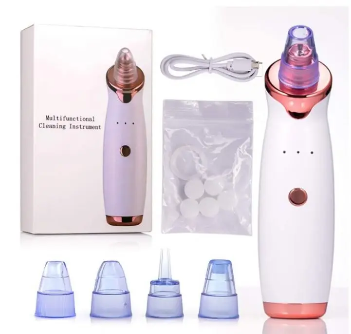 Blackhead Remover Pore Vacuum Tool Extractor Suction Facial Cleaner Facial Pore Cleanser, White
Blackhead Remover Pore Vacuum Tool Extractor Suction Facial Cleaner Facial Pore Cleanser, White