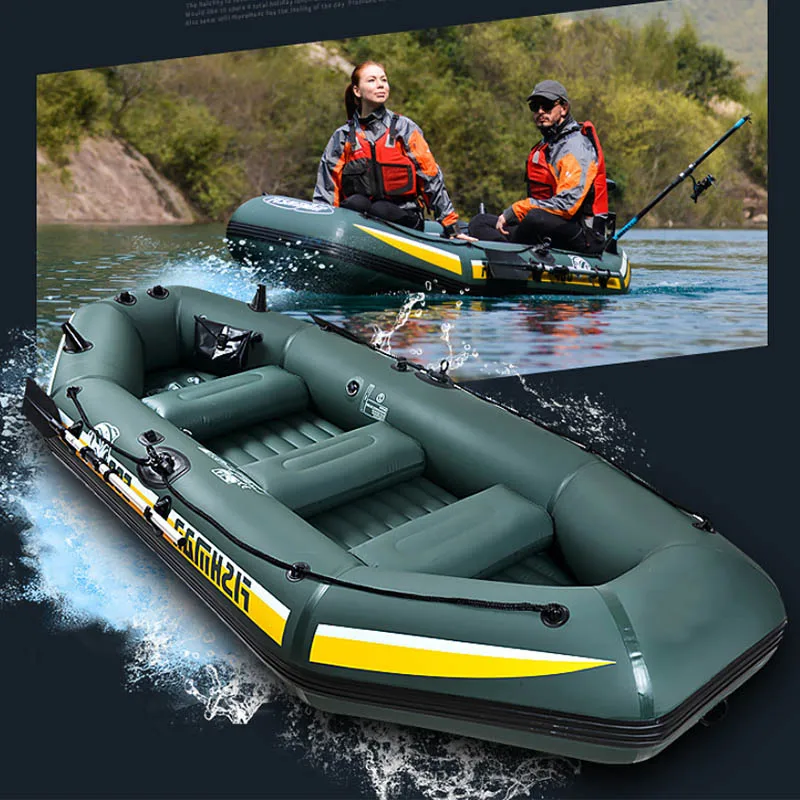 Wholesale PVC clip-net thickened rubber inflatable boat wear-resistant folding kayak 5person air fishing boat
Wholesale PVC clip-net thickened rubber inflatable boat wear-resistant folding kayak 5person air fishing boat