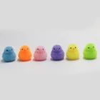 Mini Toy Cute New TPR Soft Anxiety Stress Relief Mini Squishy Chicks Squeeze Fun Joke Gift Rising Toy