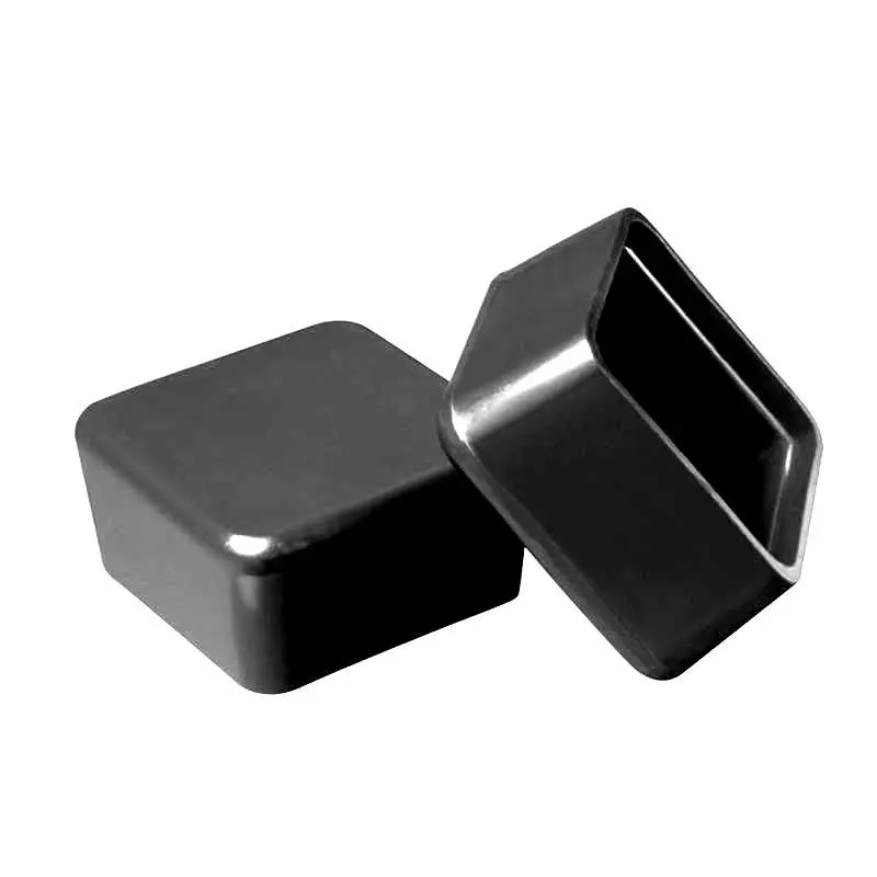 square plastic end caps