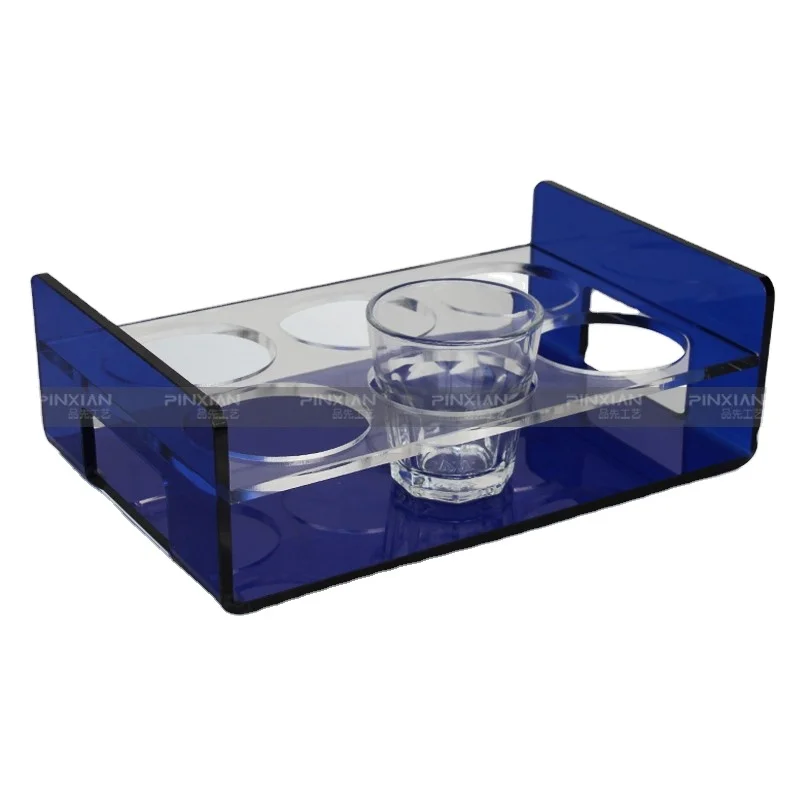 6 cup acrylic KTV glass bottle acrylic tea cups holder stand PMMA tall shot glass holder Acrylic octagon cup serving tray
6 cup acrylic KTV glass bottle acrylic tea cups holder stand PMMA tall shot glass holder Acrylic octagon cup serving tray