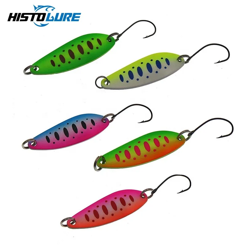5g 4cm Metal Sequins Lures Fishing Lures Wobbler Hard Bait Tackle Fishing Spoons Trout Lures, 5 colors
5g 4cm Metal Sequins Lures Fishing Lures Wobbler Hard Bait Tackle Fishing Spoons Trout Lures, 5 colors