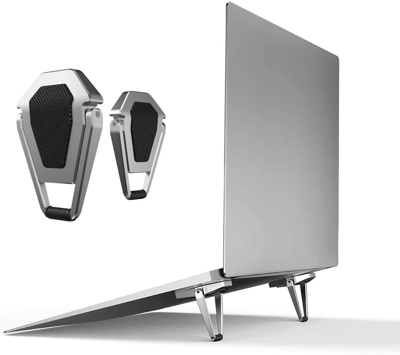 Portable Notebook iPad Laptop Stand Computer Support Foldable Bracket Compact Holder, Silver black
Portable Notebook iPad Laptop Stand Computer Support Foldable Bracket Compact Holder, Silver black