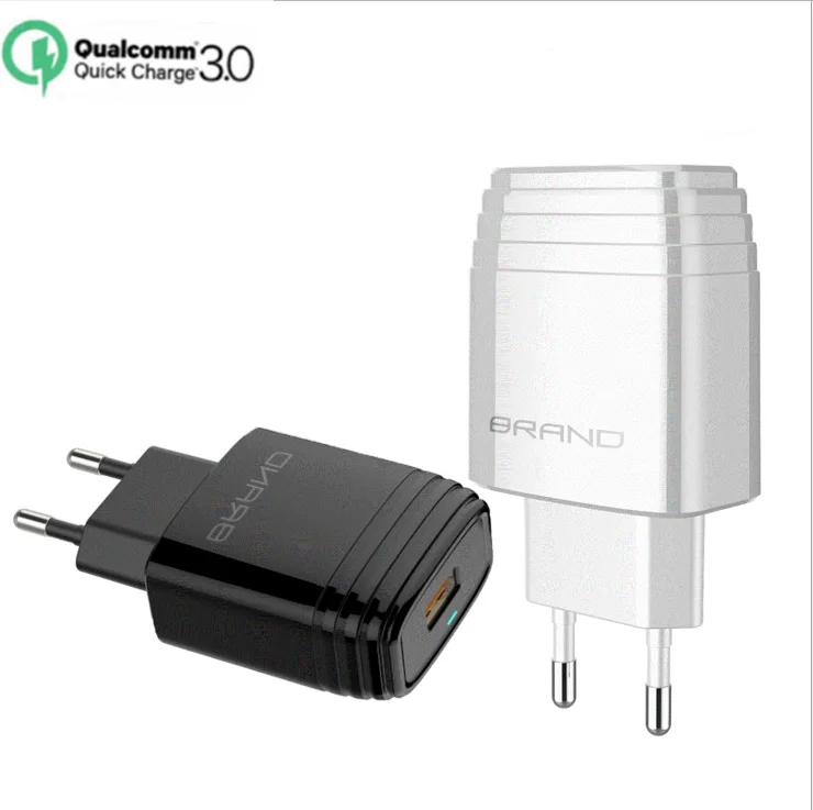 Amazon Best Selling EU US Plug Quick Charge 3.0 18W QC3.0 Fast charger USB portable Charging Mobile Phone Charger, Black, white
Amazon Best Selling EU US Plug Quick Charge 3.0 18W QC3.0 Fast charger USB portable Charging Mobile Phone Charger, Black, white