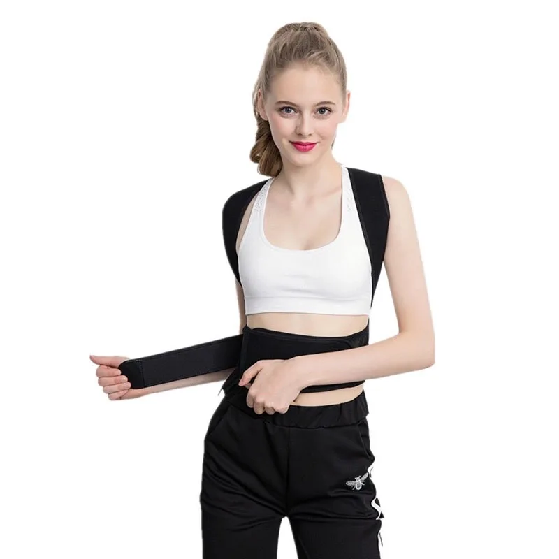 Best back support with clavicle support back posture correction waist back straightener shoulder pain trainer for men and women, Black
Best back support with clavicle support back posture correction waist back straightener shoulder pain trainer for men and women, Black