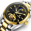 Reloj Hombre TEVISE 795 Luxury Brand Watch Men Tourbillon Mens Automatic Mechanical Watch Business Stainless Steel Wristwatches