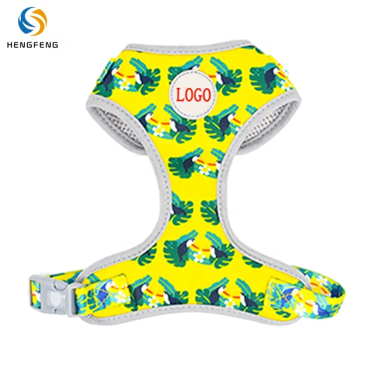 Custom Logo Pet Kawaii Animal Print Strap Pink Yellow blue Reversible H Cats Dog Harness Neoprene, Picture show or custom color
Custom Logo Pet Kawaii Animal Print Strap Pink Yellow blue Reversible H Cats Dog Harness Neoprene, Picture show or custom color