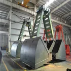 FSG S heavy duty Mechanical 4 ropes dual scoop grab for loading and unloading